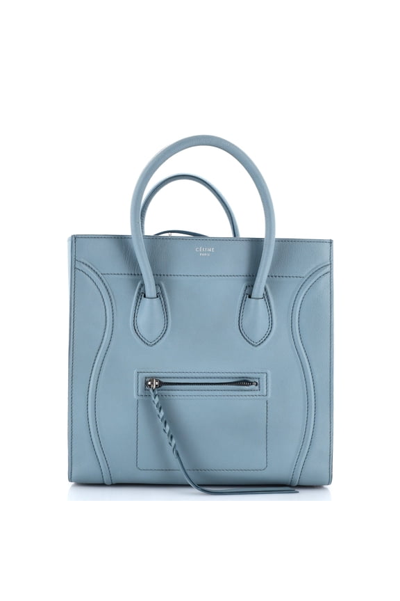 Pre-Owned Phantom Bag Grainy Leather Medium By Rebag