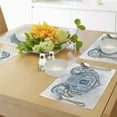thumbnail image 4 of Ambesonne Blue Place Mats Set of 4, Tribe Koala, Standard Size, Blue, 4 of 6