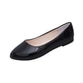 thumbnail image 2 of Miluxas Women's Dress Pointed Toe Flats Ballet Comfort Soft Slip On Casual Flat Shoes for Work office Business Black 7(39), 2 of 9