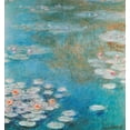 thumbnail image 2 of Monet, Claude 15x16 White Modern Wood Framed Museum Art Print Titled - Waterlilies At Giverny 1908, 2 of 4
