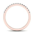 thumbnail image 3 of 1/4 Carat T.W. Diamond Men's 14kt Rose Gold Wedding Band, 3 of 4