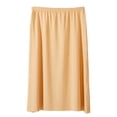 thumbnail image 4 of Ediodpoh Women's Skirts Summer Breathable Inner Skirt Mid Length Ice Silk Thin Traceless Underskirt for Dresses Womens Skirts Knee Length Beige_002 L, 4 of 7
