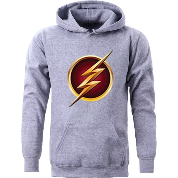 Sudadera de estilo callejero con estampado creativo de The Flash.