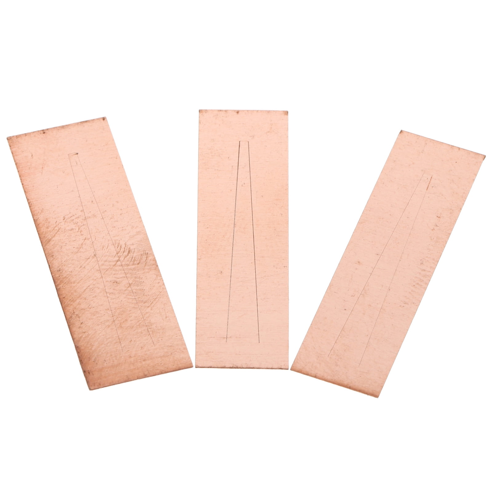 Minkissy Traditional Instrument Reed Supplies, Golden Brass, Improve Pitch Accuracy, 3Pcs