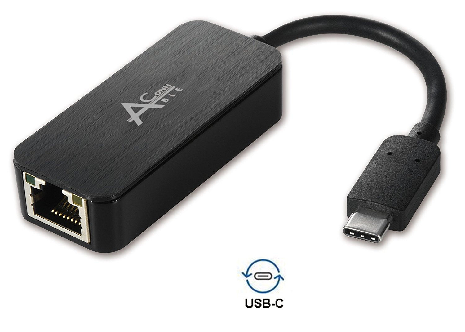 Ableconn USBCE1003 USB Type C to Gigabit Network Lan Adapter