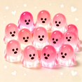 thumbnail image 5 of 40Pcs Luminous Resin Figurines, Halloween Diy Craft Decorations Mini Ghost Figures Glow In The Dark Tiny Statue For Party Home Tabletop Dollhouse Decor, 5 of 7