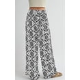 thumbnail image 7 of PRETTYGARDEN Womens Pants Elastic Waist Floral Lightweight Pants for Women Casual Wide Leg Pants Woman, 7 of 7
