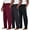 Set 3, variant on 3 Pack: Men's Soft Pajama Lounge Pants with Drawstring & Pockets - 4-Way Stretch & Wicking-Big & Tall (S-5XL)