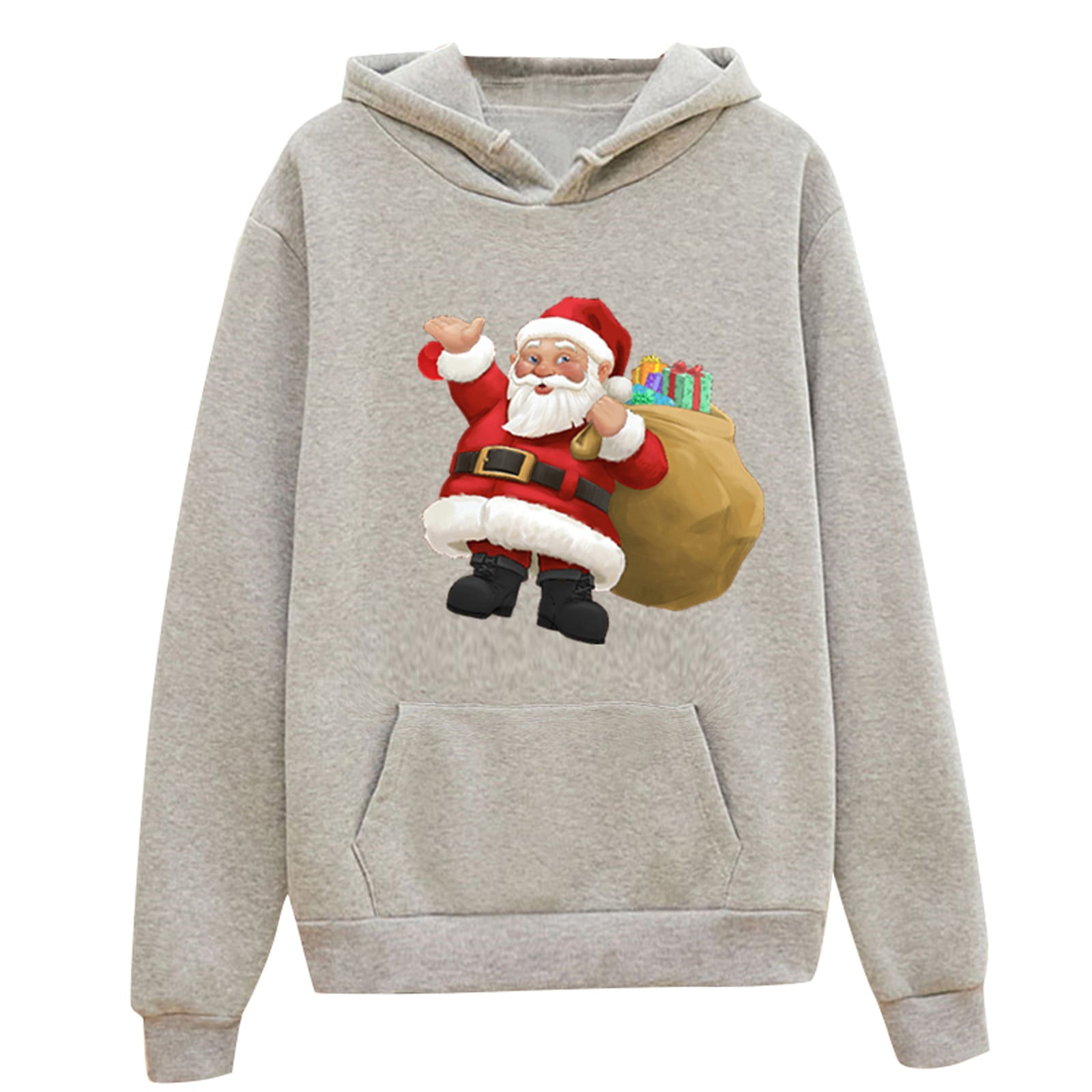 womens santa hoodie