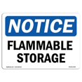 thumbnail image 1 of SignMission OS-NS-RD-1014-L-12782 Panneau de Signalisation - Stockage Inflammable, 1 of 1
