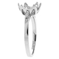 thumbnail image 3 of 10K White Gold Natural Tanzanite Engagement Ring 10x8 mm Oval, size 6, 3 of 3