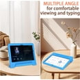 thumbnail image 7 of BMOUO Kids Case for Samsung Galaxy Tab A11+ Plus 11 Inch 2026/ A9+ Plus 2023 with Built-in Screen Protector, Light Weight Shock Proof Handle Stand Cover for Galaxy Tab A11 Plus/A9 Plus ,Blue, 7 of 7