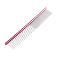 thumbnail image 1 of Cepillo de aseo profesional de acero Pet Comb HUOGUO de 19 cm, 1 of 1