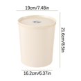 thumbnail image 2 of 12L Stackable Sealed Food Storage Bucket with Lid | Transparent Moisture-Proof Container for Flour, Pasta, Rice, Nuts & Snacks | 1-Piece Set, 2 of 2