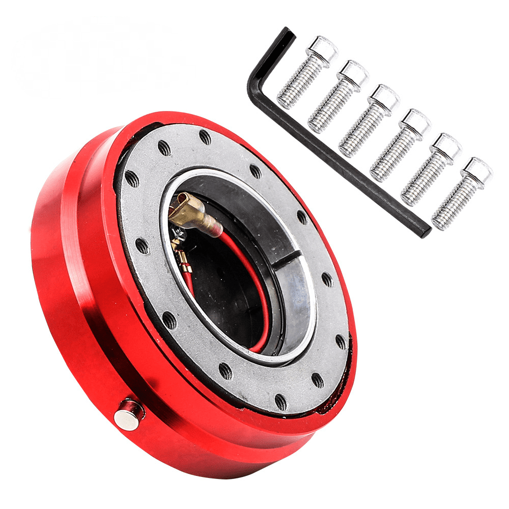 Quick Release Steering Wheel Kit Universal Racing Steering Wheel Quick