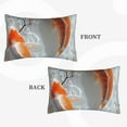 thumbnail image 3 of Binfone Koi Fish Water Standard Size Pillowcase, Long Staple Pure Cotton Envelope Closure Pillow Cover (Pillow core not included),20"x30", 3 of 7