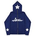 thumbnail image 1 of Sudaderas oscuras europeas y americanas para hombre y mujer, sudaderas con capucha góticas para parejas, sudaderas de Cremallera larga de talla grande Harajuku 2023, 1 of 5