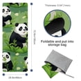 thumbnail image 4 of Panda Yoga Towel with Storage Bag, 72.8"x26.8", Suitable for Yoga, Pilates, Fitness, etc. - Yoga Towels, Yoga Blankets, Gym Towels, 4 of 6