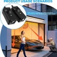 thumbnail image 2 of Kit de Sensor de Seguridad de Garaje 41A5034 Compatible, Abridores de Puertas de Garaje, Sensores de Puertas de Garaje, Reemplazo G801CB-P 801CB 041-0136, 2 of 5