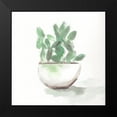 thumbnail image 2 of Chapman, Marcy 15x15 Black Modern Framed Museum Art Print Titled - Watercolor Cactus Still Life III, 2 of 5