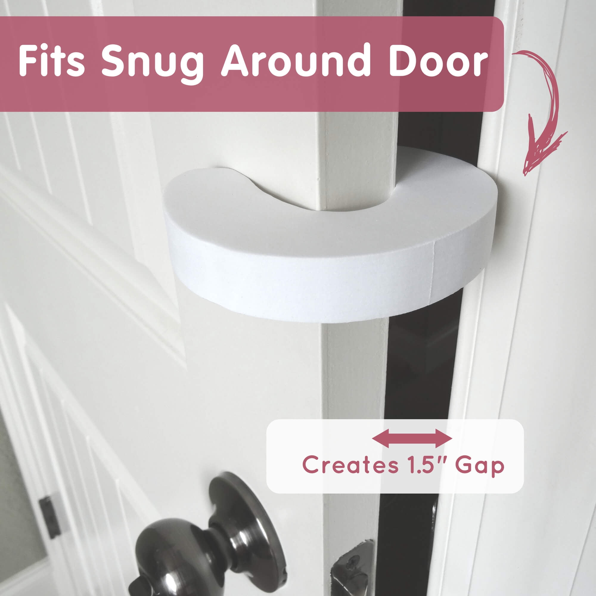 Wittle Finger Pinch Guard 2pk Stop Door Slamming Shut On Baby