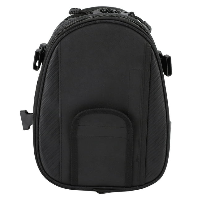 Motorcycle Rider Bag, Waterproof Black Universal Extra Storage Space Multiple Pockets Motorcycle Tail Bag with Waterproof Bag for Scooter Bicycle ATV