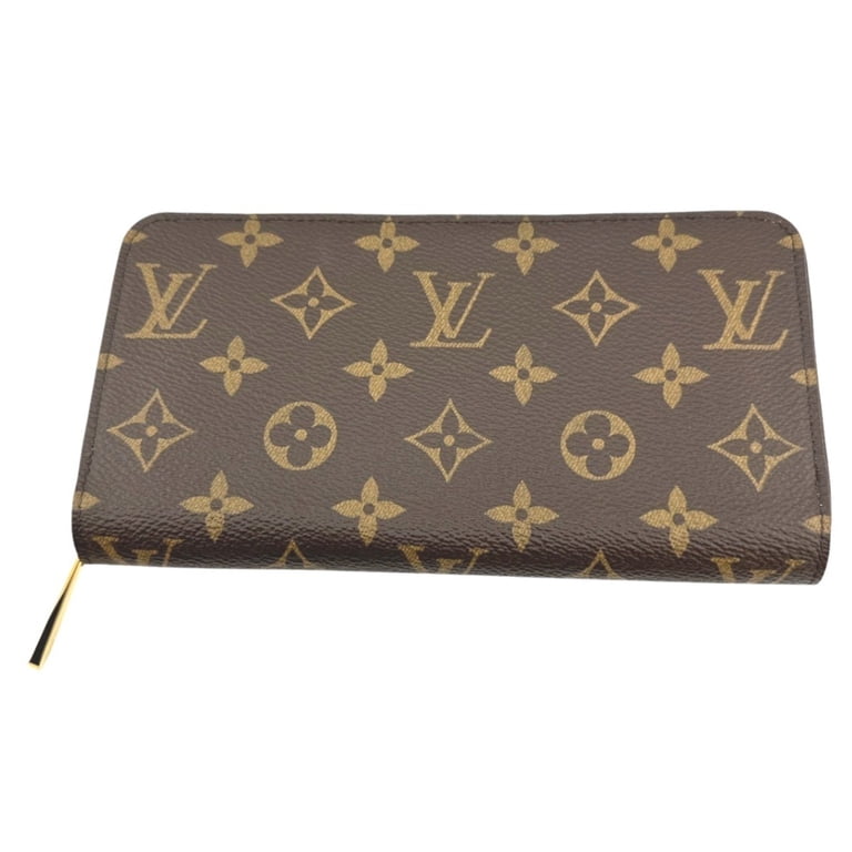 Pre-Owned Louis Vuitton LOUIS VUITTON Long Wallet Zipper Monogram