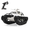 thumbnail image 1 of Recargable RC Tank Car Control remoto Coche 1/12 2.4GHz Regalos de juguete 360 ° Rotación de vehícul Tomshoo  Blanco, 1 of 7