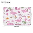 thumbnail image 4 of IAUYY 24x20 Inch Bath Mat Thick Soft Plush Shower Mat TPR Backing Material Non Slip Bath Mats for Bathroom for Tub Shower Hotel Holding An Ice Cream Stick, 4 of 9