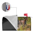 thumbnail image 5 of PHELIKA Horses Run Gallop Magnetic Mailbox Covers Standard Size 21"H x 18"W, 5 of 8