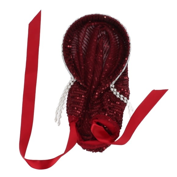 Hijab diadema elegante diamantes de imitación elás suve sedoso sombrero musulmán manjeres casual trabajo situaciones formales encaje poliéster lentejuelas
