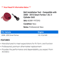 thumbnail image 2 of Belt Installation Tool - Compatible with 2008 - 2015 Smart Fortwo 1.0L 3-Cylinder GAS 2009 2010 2011 2012 2013 2014, 2 of 2