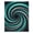 Blue, Pattern 5, variant on ODIKA 4'x6' Machine Washable Non-Slip Area Rug, Abstract Teal High Traffic Rug, Blue, 977142
