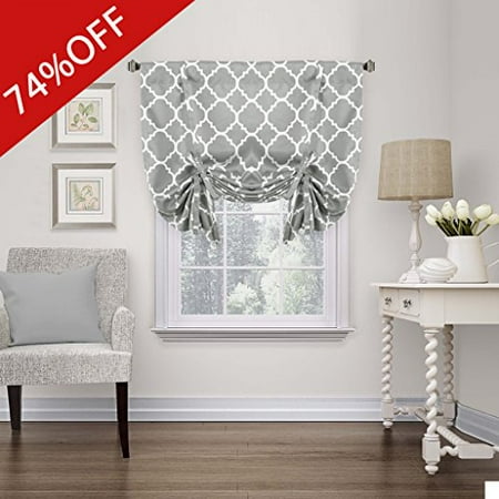 H Versailtex Beautiful Quatrefoil Dove Pattern Thermal Insulated