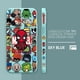 thumbnail image 3 of Case For OPPO FIND X6 X3 REALME X7 X50 RENO 2 4Z 4 6 Lite 5Z 5F 4G 5G PRO Liquid Silicone Case Marvel Cartoon Venom Deadpool, 3 of 5