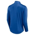 thumbnail image 3 of Men's Fanatics Royal Los Angeles Dodgers Quarterback Quarter-Zip Top, 3 of 3
