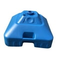 thumbnail image 2 of Base de Support de Parasol Remplissable Base de Parasol de Patio Support de Poteau pour Pelouse Terrasse Bleu, 2 of 9