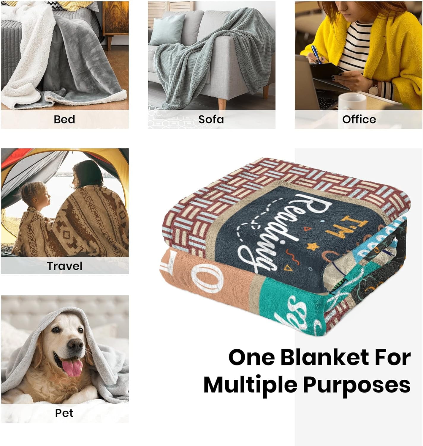 Book Lovers Gifts, Gifts for Book Lovers Women, Librarian Gifts, Literary Gifts, Book Accessories for Reading Lover, Gifts for Reader, Book Club/Bookish Gifts Throw