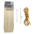 thumbnail image 1 of Darning Loom Speedweve Type Weave Tool Quickly Mending Loom with Wooden Disc 14 Pin, 1 of 8
