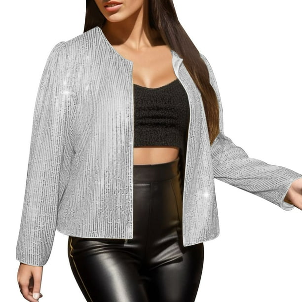 Plus size sequin cardigan deals long