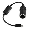 thumbnail image 4 of Leke USB C Type C to 12V Car Lighter Socket Female Adapter Converter, 4 of 9