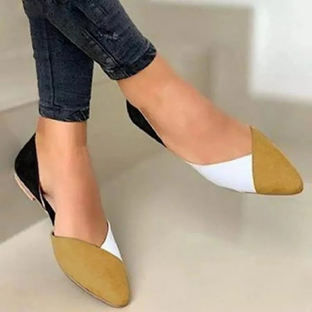 

HIBRO Fashion Womens Casual Shoes Breathable Flats Outdoor Leisure Shoes