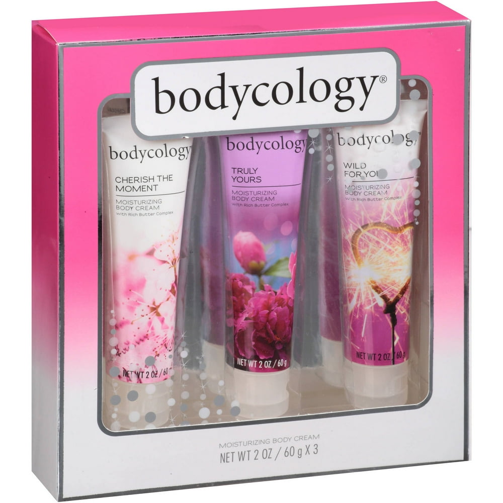 Bodycology Moisturizing Body Cream Gift Set, 3 pc