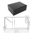 thumbnail image 4 of Aluminium Alloy Project Box Enclosure Case, Lightweight and Rugged with Groove Design for GPS Circuit Board, 4 of 7