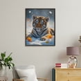 thumbnail image 4 of Paint By Numbers Kit for Adults Beginner - DIY Tiger In Snow With Flowers Canvas Painting Kits for Adults, Frameless Paint By Number for Adults for Home Wall Decor 16x20 Inch, 4 of 7