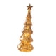 thumbnail image 4 of Figura de árbol de Navidad de cristal con luz, mesa iluminada, árbol de Navidad artificial L Oro, 4 of 9