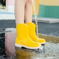 thumbnail image 4 of AUXDIQ Wellington Boots Women Mid-calf Wellies Waterproof Rain Boots Outdoor Garden Shoes, 4 of 6