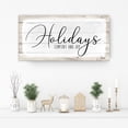 thumbnail image 2 of Ready2HangArt  'Holidays' Christmas Canvas Wall Art by Olivia Rose 24" W x 12" H, 2 of 5