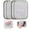 A 5PCS, variant on Silver Mesh Dishcloth,Multipurpose Wire Dishwashing Rags,Double Layer Metal Scrubbing Pads,Non-Scratch Reusable Cleaning Cloths for Kitchen,Pots,Pans,Sinks,Wet and Dry Use(5Pcs)