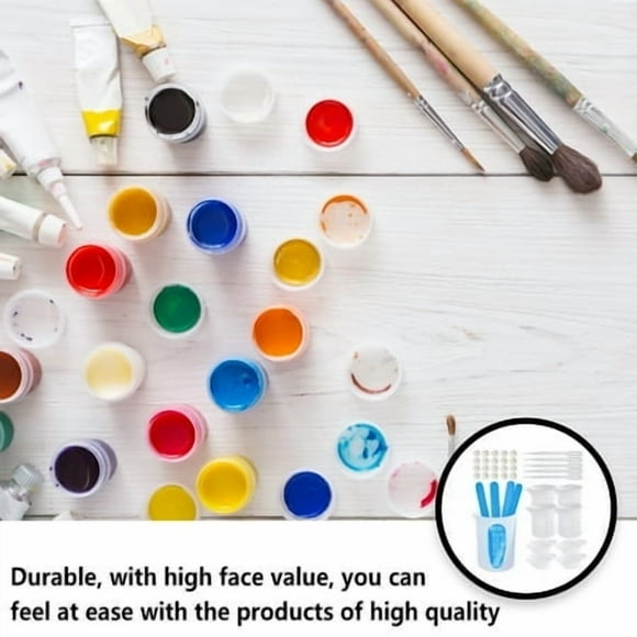 Resin Silicone Measuring Cup DIY Craft Casting Jewellery Making Mixing Cups with Stick Tool for Professional Craftsman 38 Pieces/Set